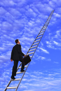 Ladder to the goal