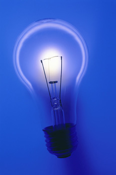 Lightbulb beckoning